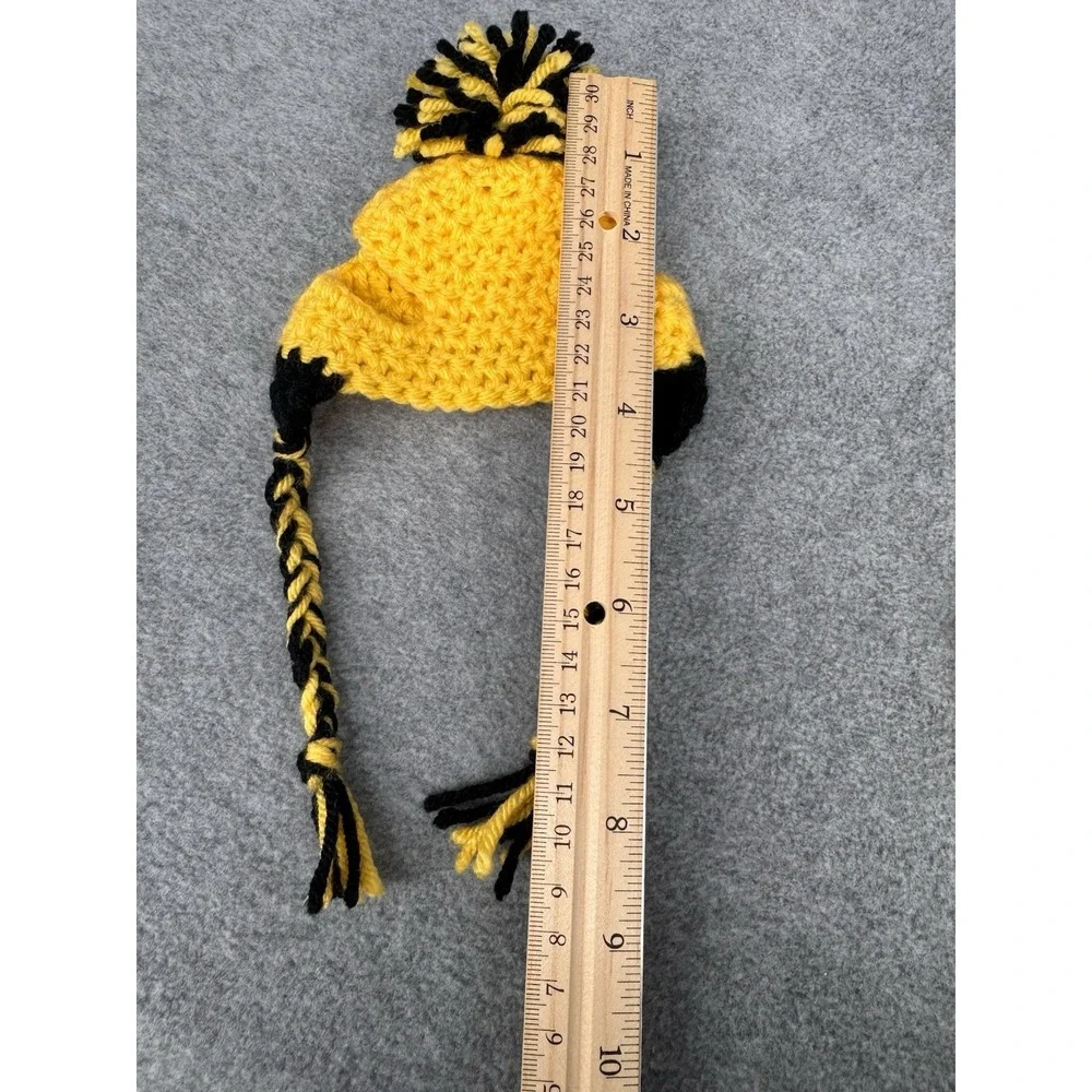 Dog Sweater Hat Set Small‎ Bumblebee Costume Outfit Handmade Crochet